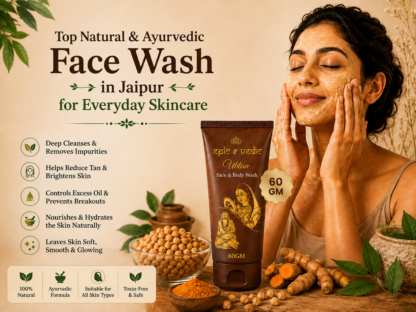 Ayurvedic Face Wash in Jaipur
